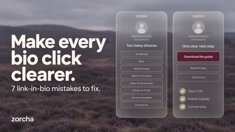 7 Link in Bio Mistakes That Are Killing Your Conversions (And How to Fix Them)