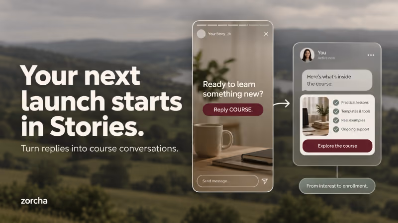 How Creators Use Story Reply Automation to Launch Products and Sell Courses